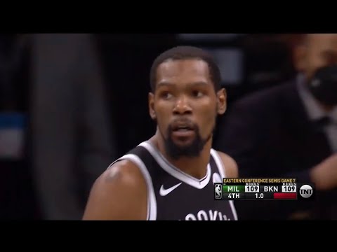 Kevin Durant CLUTCH Game Tying Shot vs Bucks in Game 7