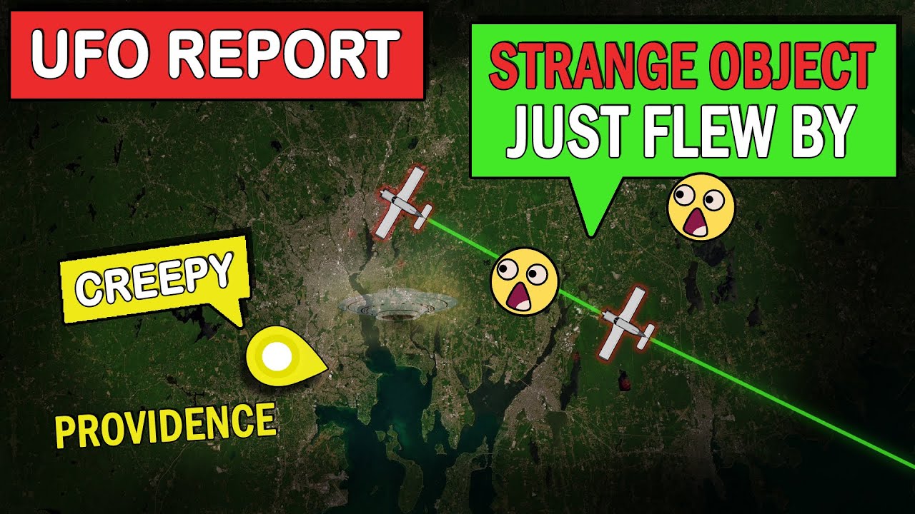 Pilot Reports a UFO Just Flying By his Plane | "Creepy!"