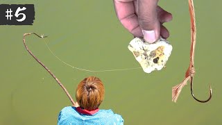 木・石・糸で釣りしてみた【釣り具サバイバル#5】