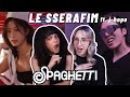 COUPLE REACTS TO LE SSERAFIM 르세라핌 SPAGHETTI Feat J Hope Of BTS OFFICIAL MV COUPLE REACTS TO LE SSERAFIM 르세라핌 SPAGHETTI Feat J Hope Of BTS OFFICIAL MV