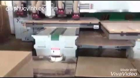 Máy phay router cnc 2 bàn 4 đầu