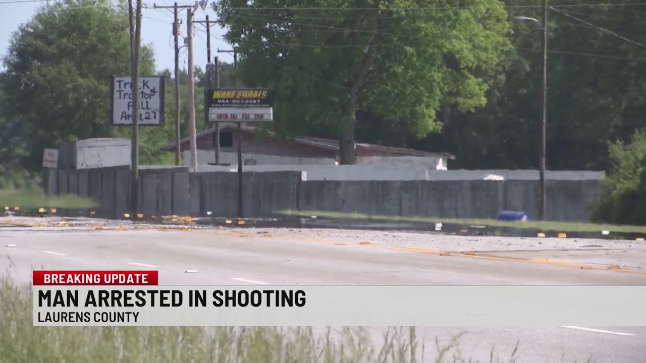 Officials arrest suspect in fatal Laurens Co. shooting - YouTube