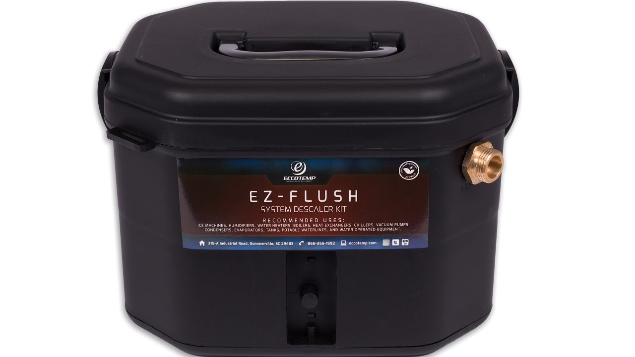 Kit détartrant EZFlush (EZFlush System Descaler Kit) YouTube