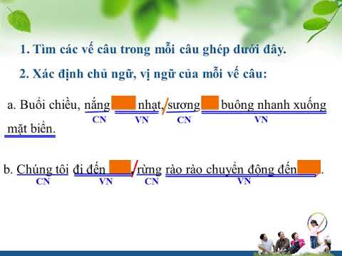 Video BÀI GIẢNG MÔN LUYỆN TỪ VÀ CÂU LỚP 5 - YouTube