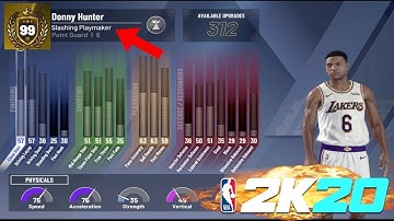 NBA 2K20 MY OFFICIAL PARK/MYCAREER BUILD *POINT GOD*