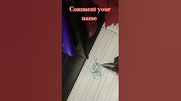 "Aru name"✍️#cursive #handwriting #shorts #calligraphy #satisfying #trending