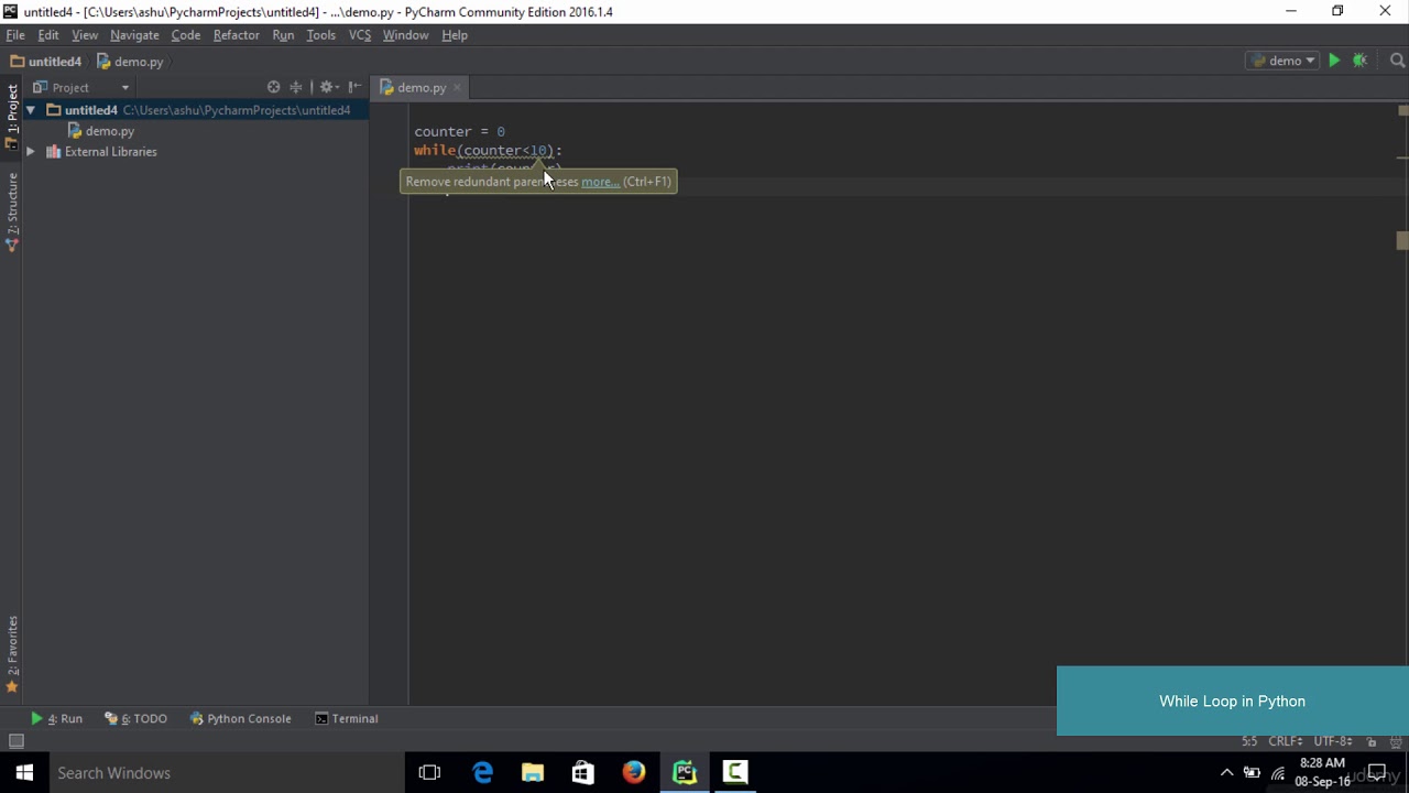 022 While loop in Python - YouTube