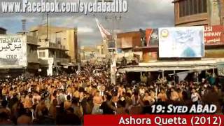 Dista Syed Abad on Ashora 25 Nov 2012