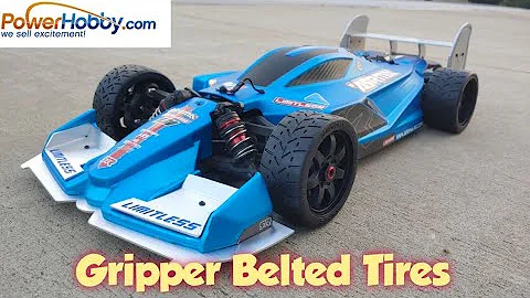 Powerhobby Gripper Belted Mounted Tires Tested on my @ARRMARC Limitless