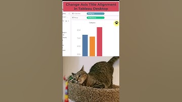 Change axis title alignment in #tableau #tableaututorial #data #analytics #cat