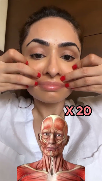 FaceYoga face lifting - 3 exercises for everyday #faceyoga #faceyogabyvibhutiarora #holisticwellness