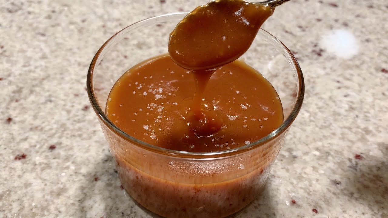 Homemade Caramel Without Cream Simple Caramel Sauce Recipe YouTube