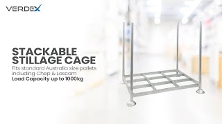 Stackable Stillage Cage by Verdex