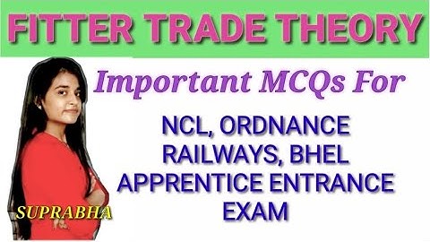 fitter trade mcq|| important mcq for all gov job|| mission NCL||onlineclassesbypriya