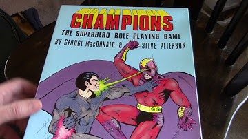 CHAMPIONS!  The superhero roleplaying game