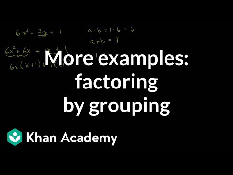 Video: Qruplaşdırma ilə faktorinq nədir?
