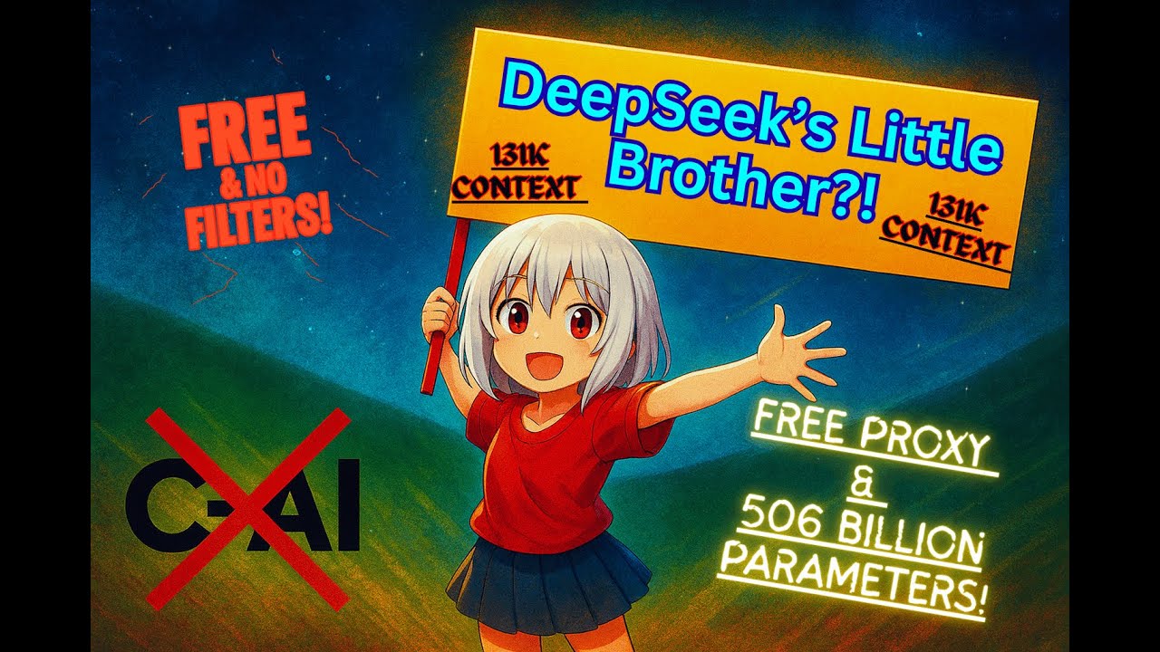 DeepSeek's Little Brother Is HERE?! FREE Proxy, 131K Context Size & NO FILTERS! (BYE Character.AI)