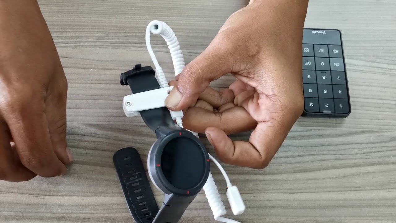 MAX831 Smart Watch Installation with FPC Sticky Sensor