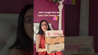 #unsponsored nykaa pink summer sale haul! 💗 #productrecommendations #haul #shorts #trending #nykaa