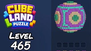 Cube Land Puzzle Level 465 Walkthrough