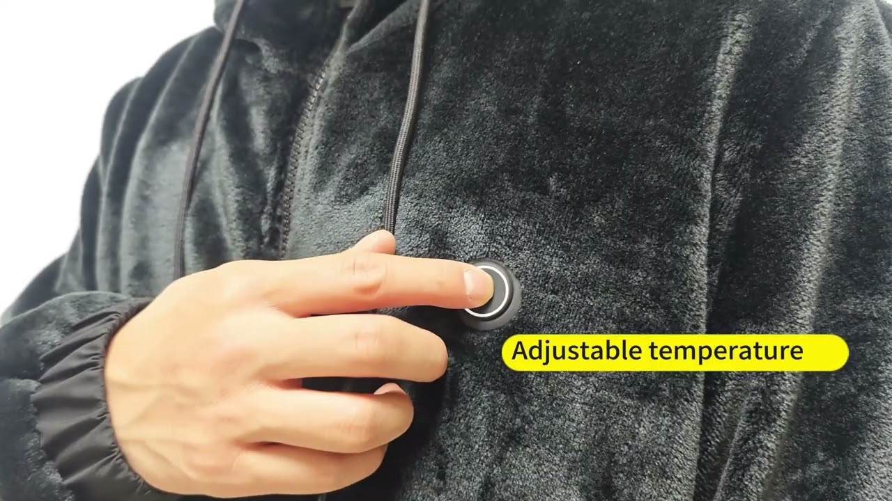 2025 Custom Heated Fleece Heat Jacket USB with Battery Pack Body Warmer Heat Jacket For Men