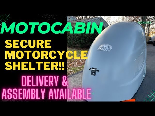 BikerCabin™ Ultimate Portable Motorcycle Garage