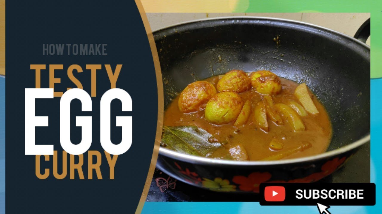 Egg Curry/Tasty egg curry/Home style egg curry YouTube