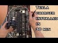 How to Install Tesla Model 3 standard Charger Outlet in 30 min (NEMA 14-50R