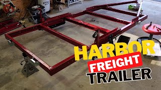 Building a Harbor Freight Trailer | 4x8 Folding Utility