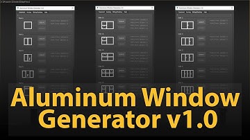 Aluminum Window Generator v1.0