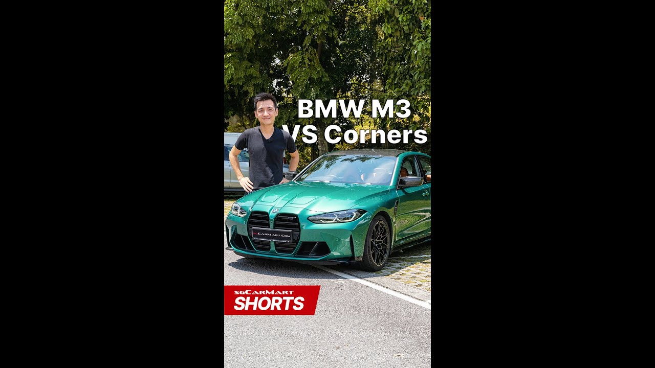 BMW M3 versus corners! #Shorts