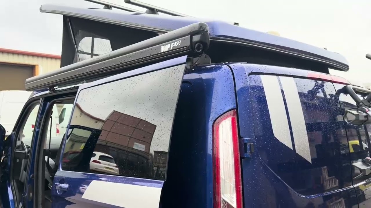 Ford transit custom ( Blue Campervan)