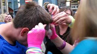 Mark's Stag, Task list: condom over the head