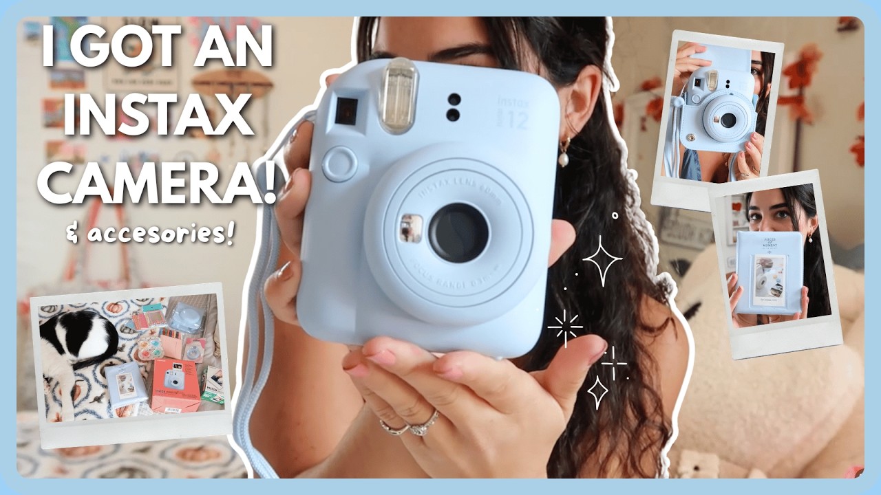 🎥 Fujifilm Instax Mini 12 Pastel Blue 🫐 Unboxing, setup & review — Video review, click xem trên YouTube