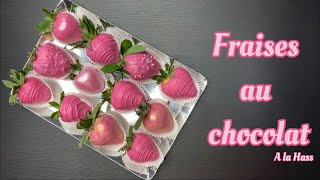 Les fraises c’est l’amour !!️ - fraises enrobées de chocolat à déguster ou à offrir ! - A la Hass