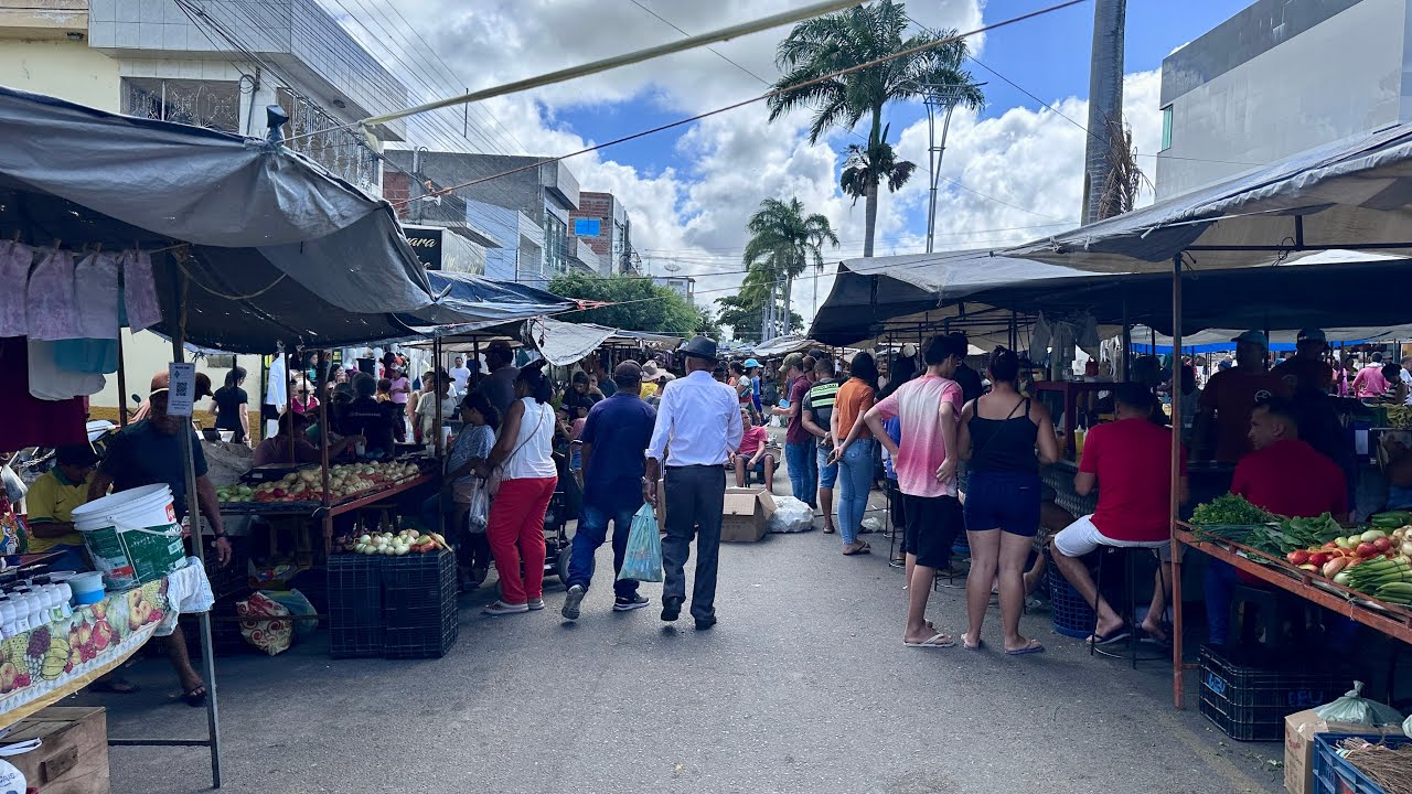 TRADICIONAL FEIRA LIVRE DE ALTINHO-PE TEM PATO DE R$ 10,00 REAIS#feiralivre