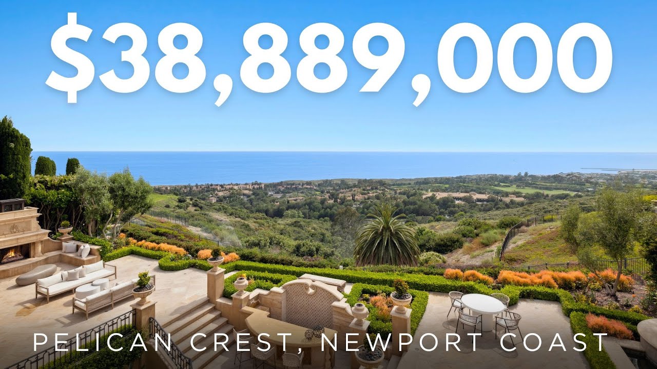 Unveiling a $38 Million Dollar Mansion in Newport Coast, California
