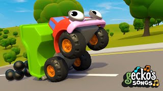 5 Baby Dumper Trucks | Nursery Rhymes & Kids Songs | Gecko's Garage | Truck Songs For Children