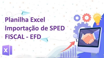 Planilha Excel SPED Fiscal EFD