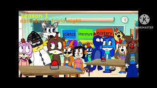 The blueberry splits lemon drop and friends title card: episode 12 trivia night