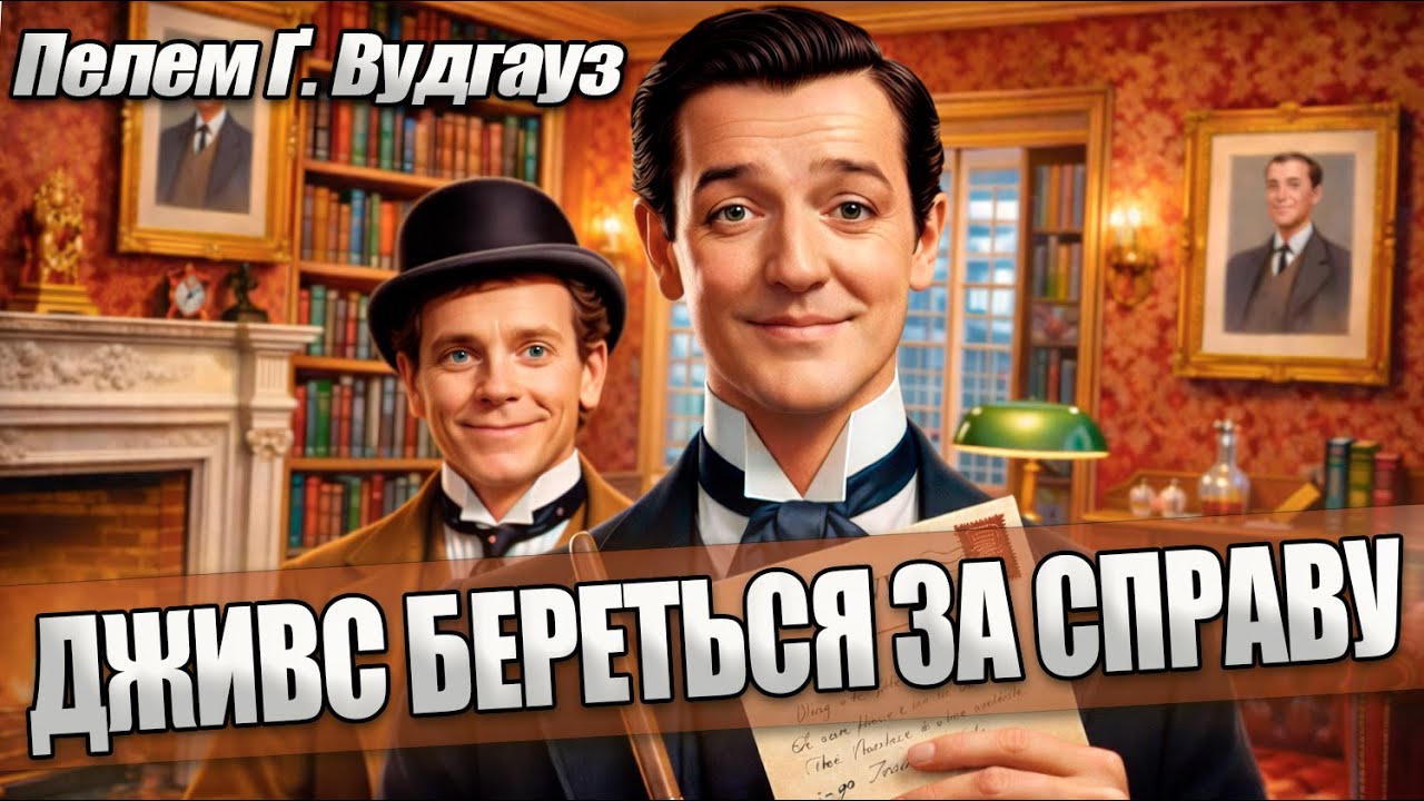 ПЕЛЕМ Ґ. ВУДГАУЗ - Дживс бере кермо правління в свої руки | Дживс і Вустер | Читає Ярослав Макєєв