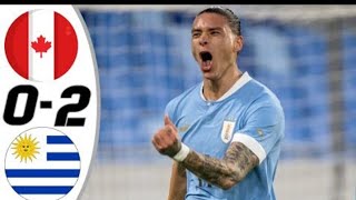 Canada vs Uruguay 0-2- All Gоals & Extеndеd Hіghlіghts - 2022