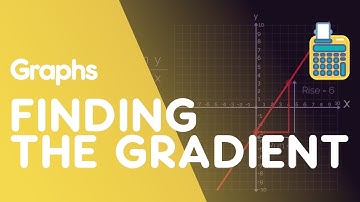 Finding The Gradient Of A Straight Line | Graphs | Maths | FuseSchool