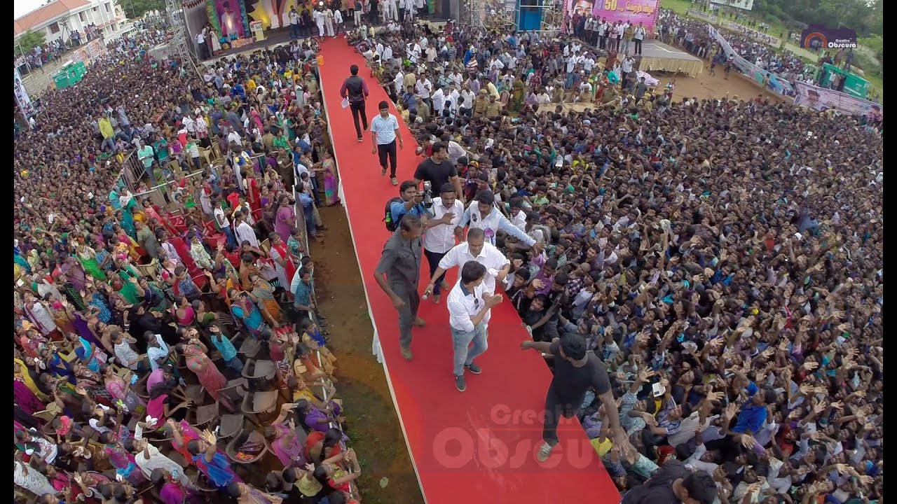 Vijay Mass speech in TIRUNELVELI (Kaththi 50th day)