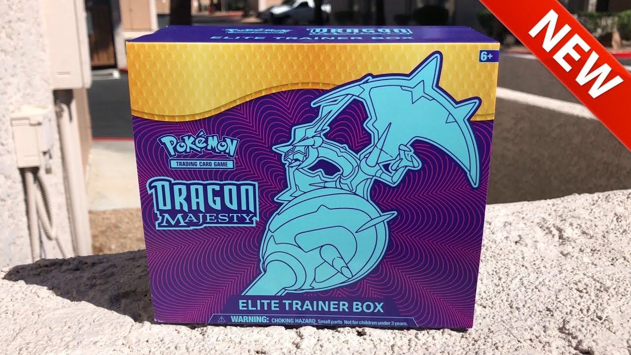 pokmon trading card game dragon majesty elite trainer box Pokemon Trading Card Game: Dragon Majesty Elite Trainer Box