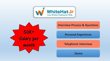 Whitehat jr interview questions for teacher | Interview process & experience | Telephonic interview