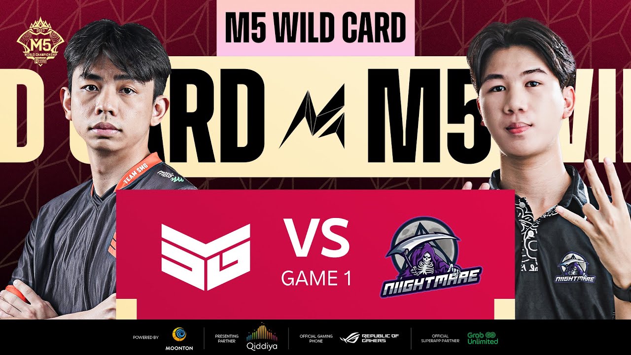 [ID] M5 Wild Card Hari 1 | TEAM SMG VS NIIGHTMARE ESPORTS | GAME 1