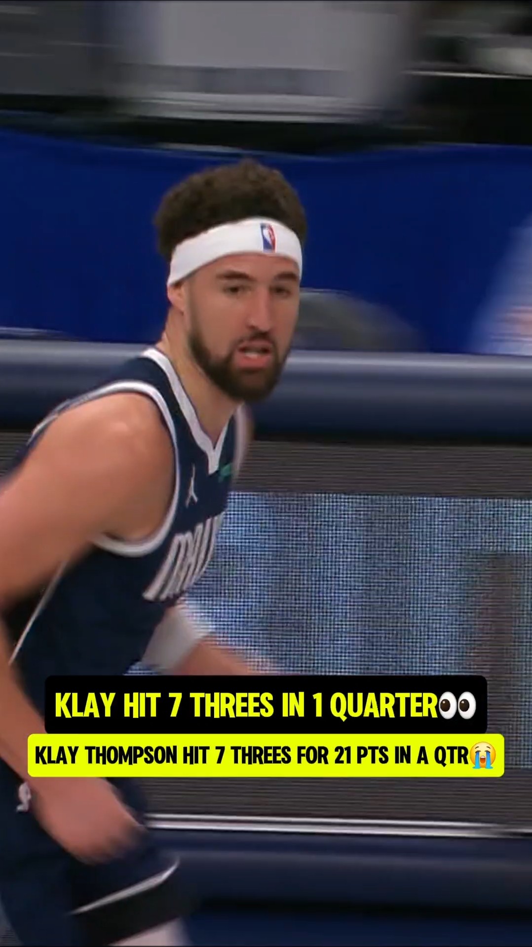 Vintage Klay Thompson went OFF?