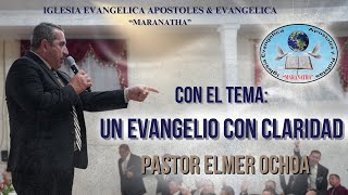 Pastor Elmer Ochoa Predicando Bajo El Tema Un Evangelio Con Claridad Desde Springfield, Virginia