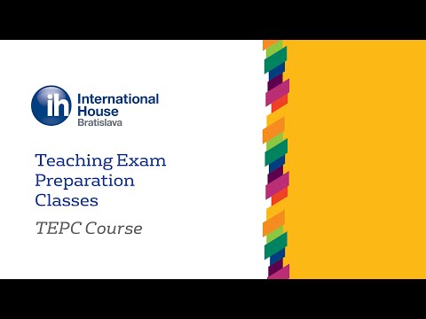 Teaching Exam Preparation Classes (TEPC) Course | IH Bratislava